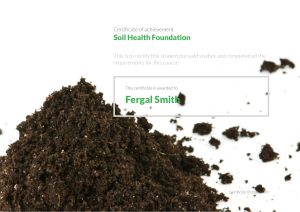 Fergal Smith Foundation Cert