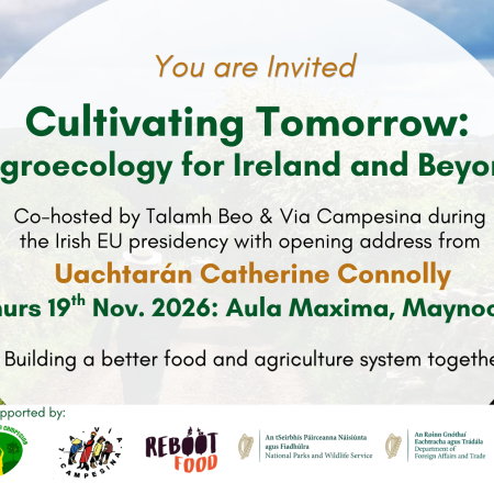 Event: Cultivating Tomorrow - Agroecology for Ireland and Beyond